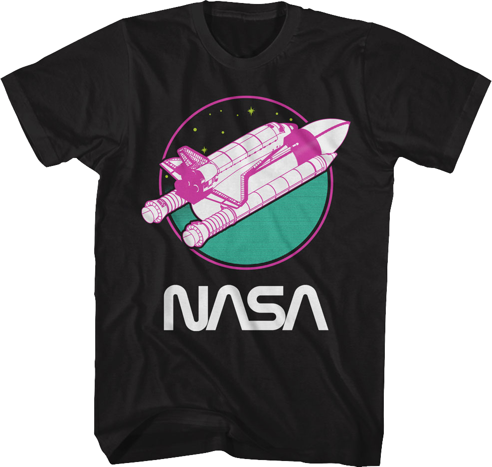 Neon Orbiter NASA T-Shirt Hoodie, Sweatshirt | CiraTrend.com (Image 1)