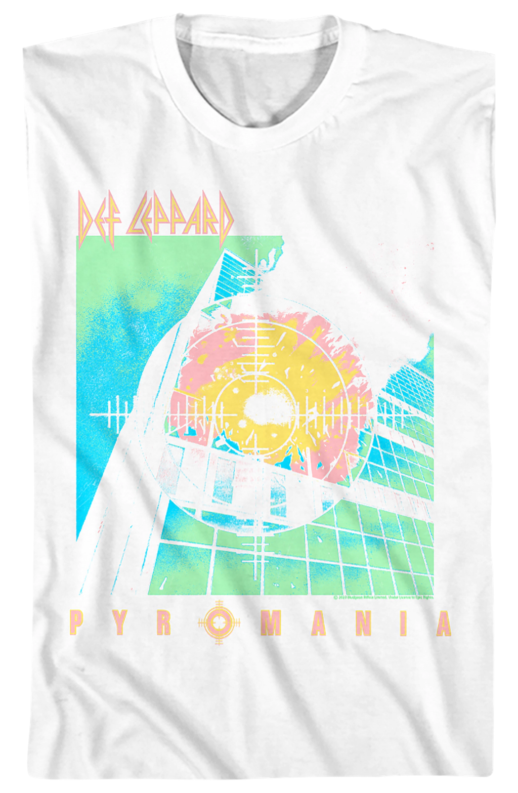 Neon Pyromania Def Leppard T-Shirt Hoodie, Sweatshirt | CiraTrend.com (Image 2)