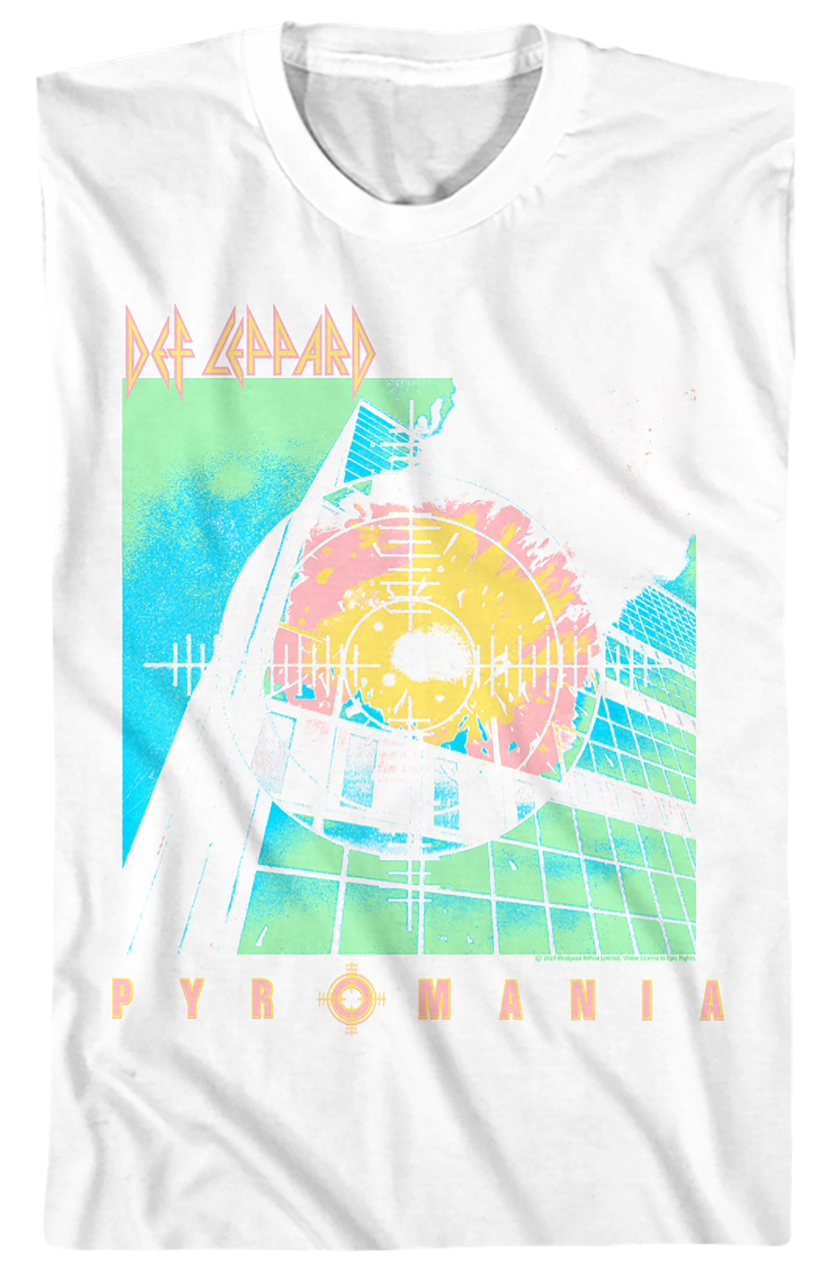 Neon Pyromania Def Leppard T-Shirt Hoodie, Sweatshirt | CiraTrend.com (Image 2)