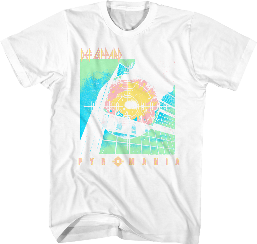 Neon Pyromania Def Leppard T-Shirt Hoodie, Sweatshirt | CiraTrend.com (Image 1)