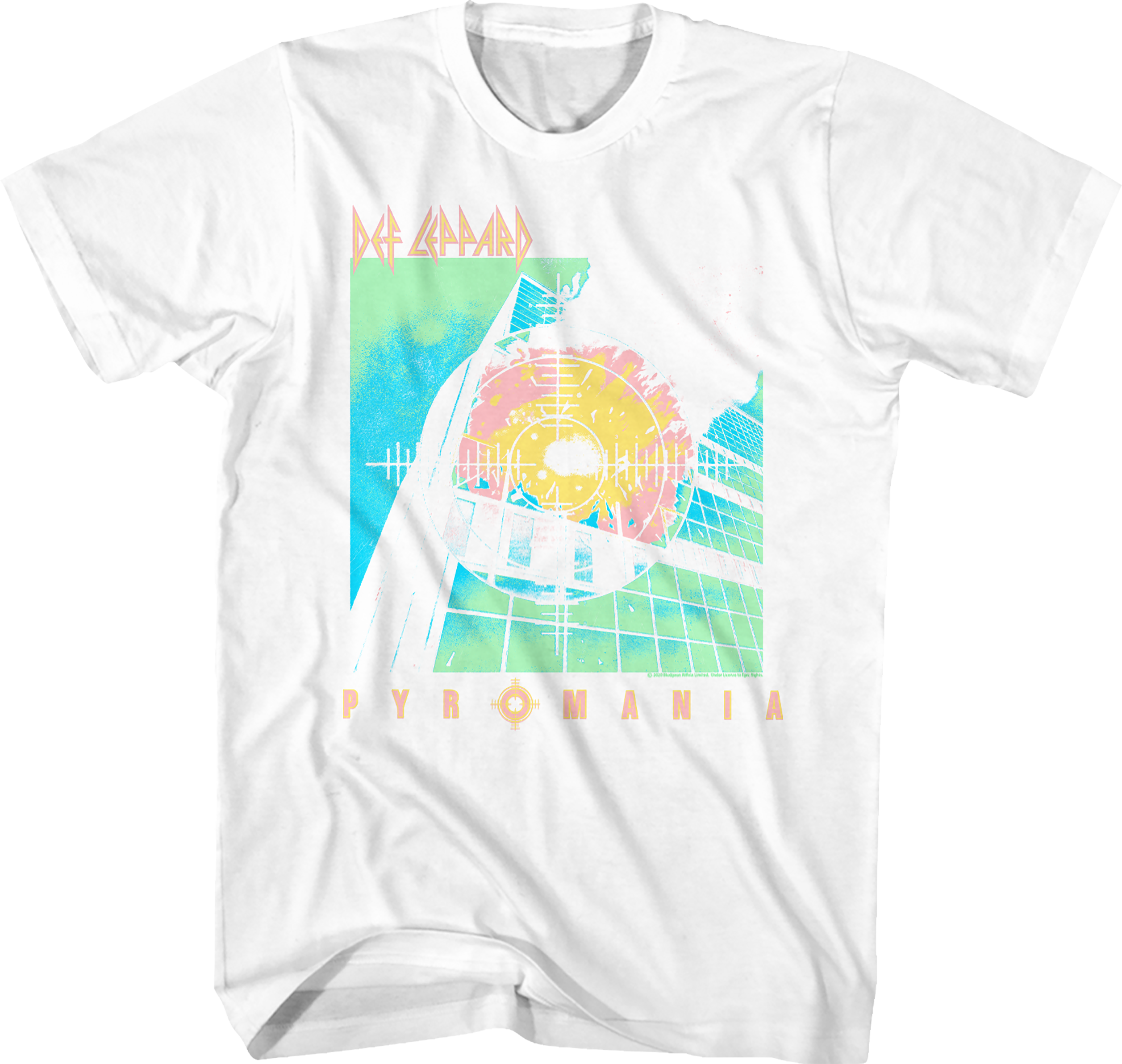 Neon Pyromania Def Leppard T-Shirt Hoodie, Sweatshirt | CiraTrend.com (Image 1)