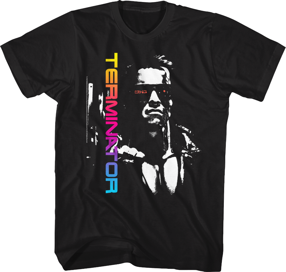 Neon Terminator T-Shirt Hoodie, Sweatshirt | CiraTrend.com (Image 1)