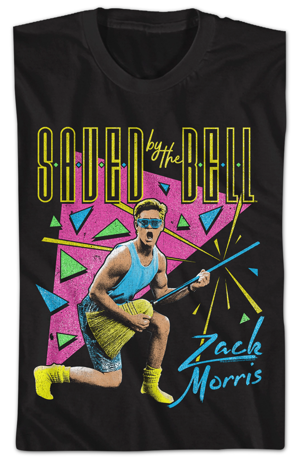 Neon Zack Morris Saved By The Bell T-Shirt Hoodie, Sweatshirt | CiraTrend.com (Image 2)