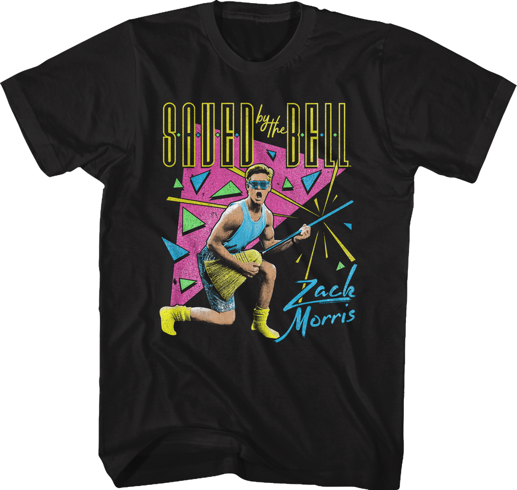 Neon Zack Morris Saved By The Bell T-Shirt Hoodie, Sweatshirt | CiraTrend.com (Image 1)