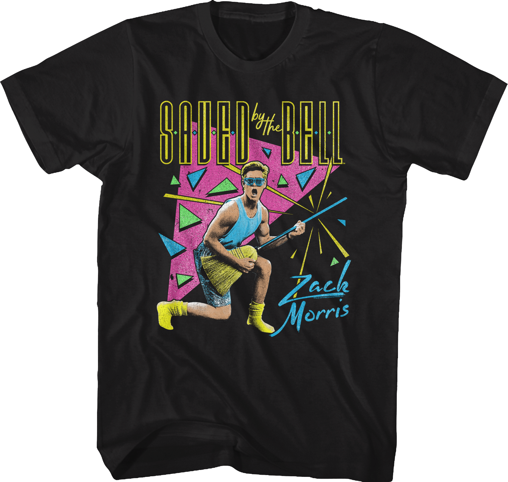 Neon Zack Morris Saved By The Bell T-Shirt Hoodie, Sweatshirt | CiraTrend.com (Image 1)