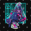 Neon Waxing Moon T-Shirt Hoodie, Sweatshirt | CiraTrend.com (Image 1)