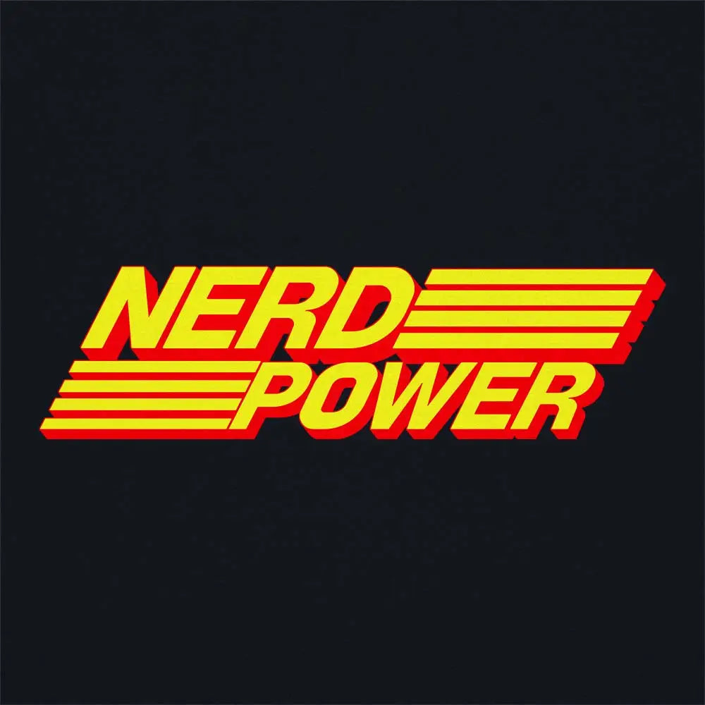 Nerd Power T-Shirt Hoodie, Sweatshirt | CiraTrend.com (Image 4)