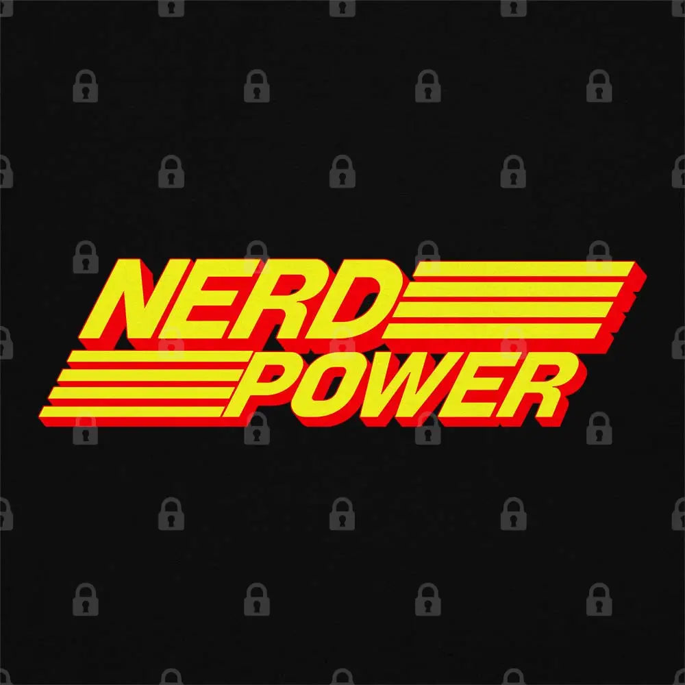 Nerd Power T-Shirt Hoodie, Sweatshirt | CiraTrend.com (Image 1)