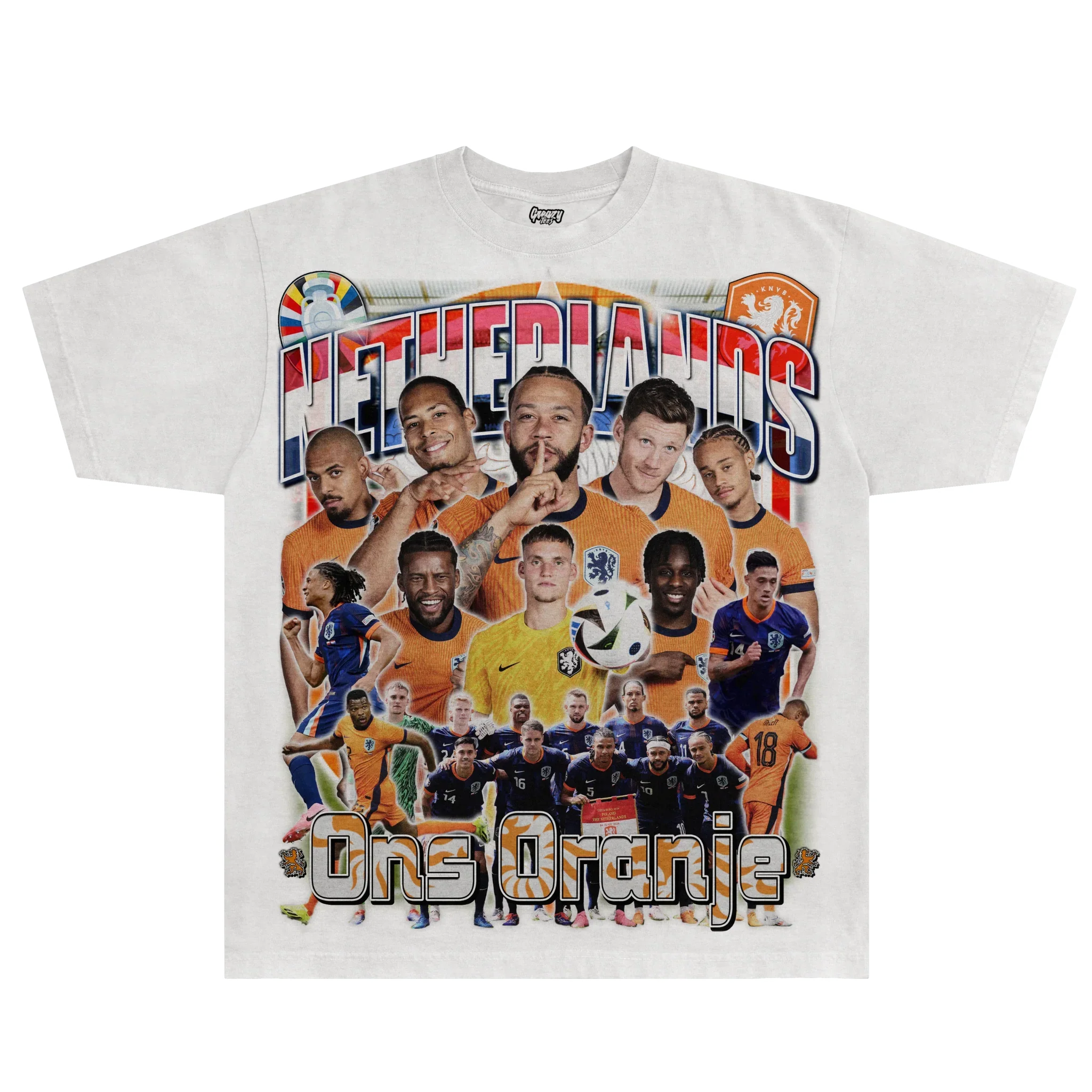 Netherlands Euro '24 Tee Hoodie, Sweatshirt | CiraTrend.com (Image 1)