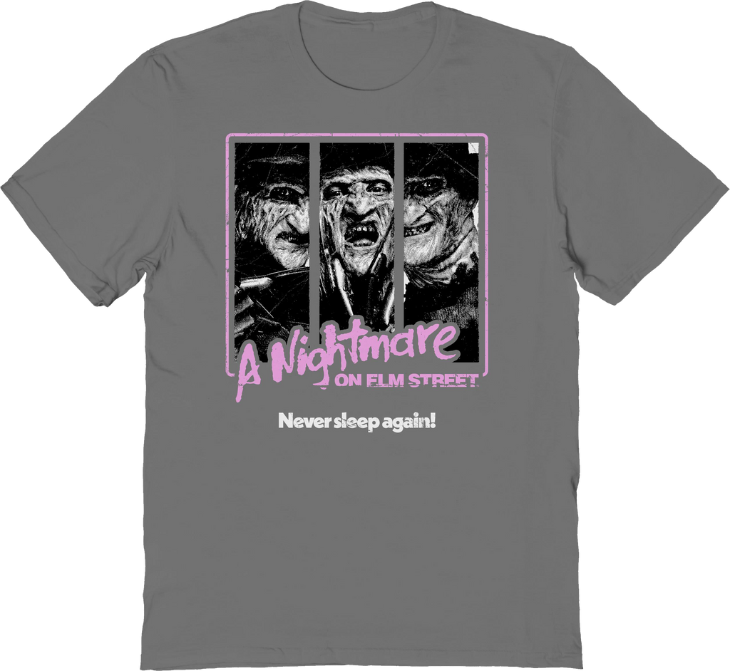 Never Sleep Again Nightmare On Elm Street T-Shirt Hoodie, Sweatshirt | CiraTrend.com (Image 1)