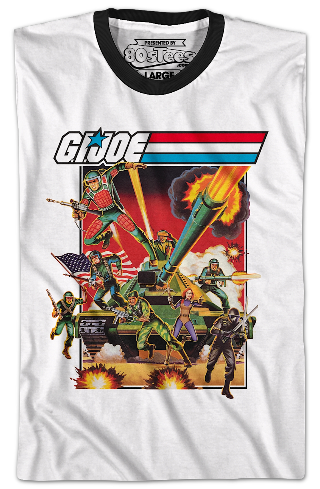 New Issue GI Joe Ringer Shirt Hoodie, Sweatshirt | CiraTrend.com (Image 2)