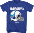 New Orleans Breakers Logo & Helmet USFL T-Shirt Hoodie, Sweatshirt | CiraTrend.com (Image 1)