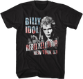 New York '83 Billy Idol T-Shirt Hoodie, Sweatshirt | CiraTrend.com (Image 1)