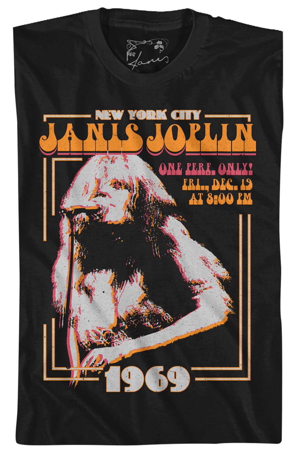New York City Janis Joplin T-Shirt Hoodie, Sweatshirt | CiraTrend.com (Image 2)