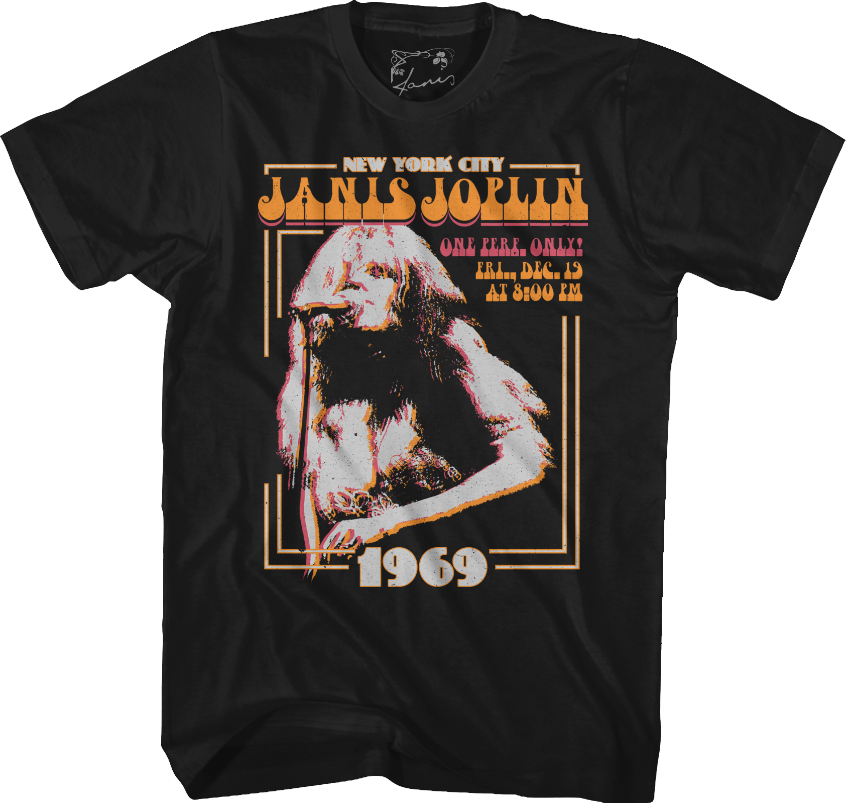 New York City Janis Joplin T-Shirt Hoodie, Sweatshirt | CiraTrend.com (Image 1)