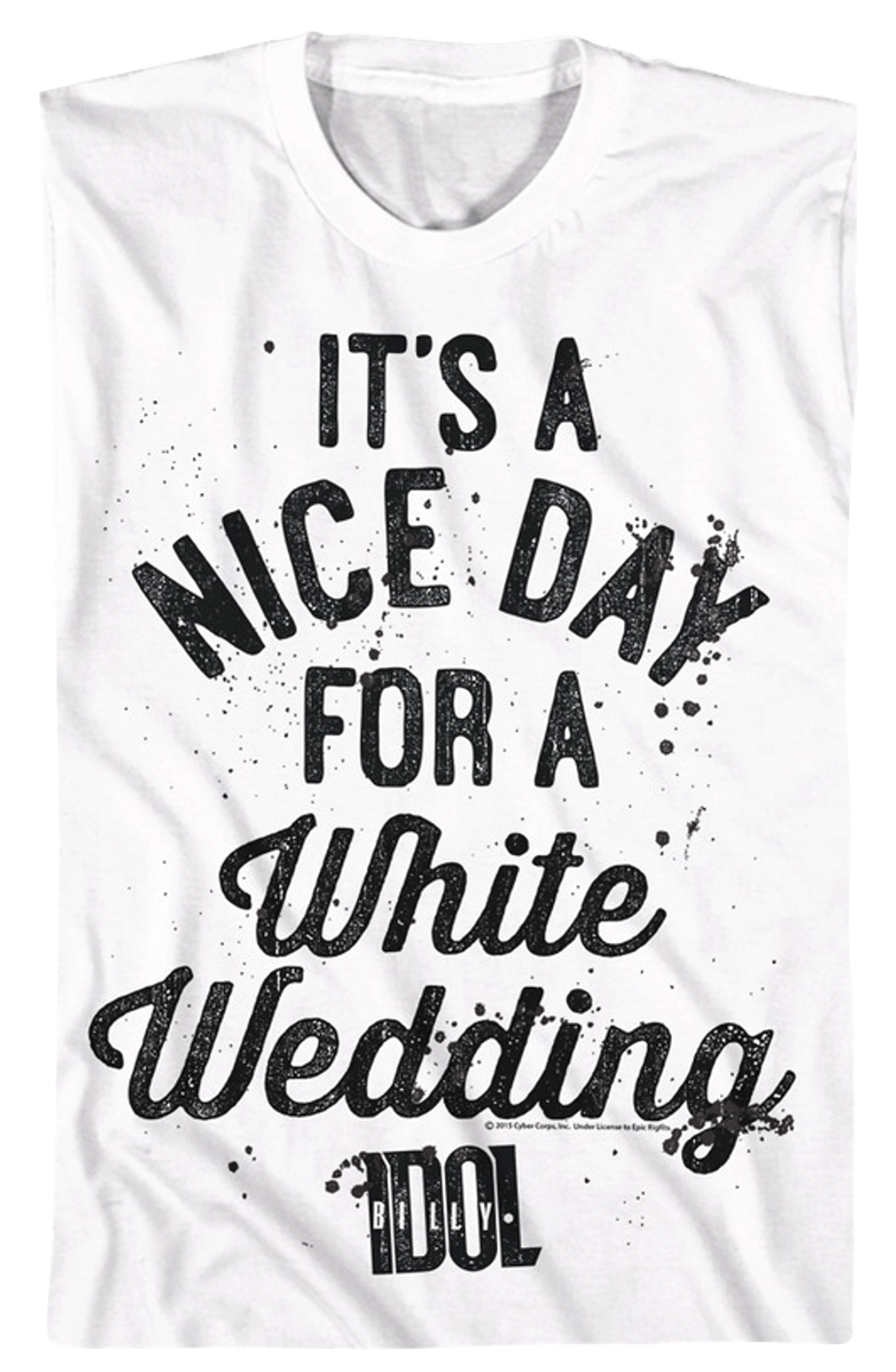 Nice Day For A White Wedding Billy Idol T-Shirt Hoodie, Sweatshirt | CiraTrend.com (Image 2)