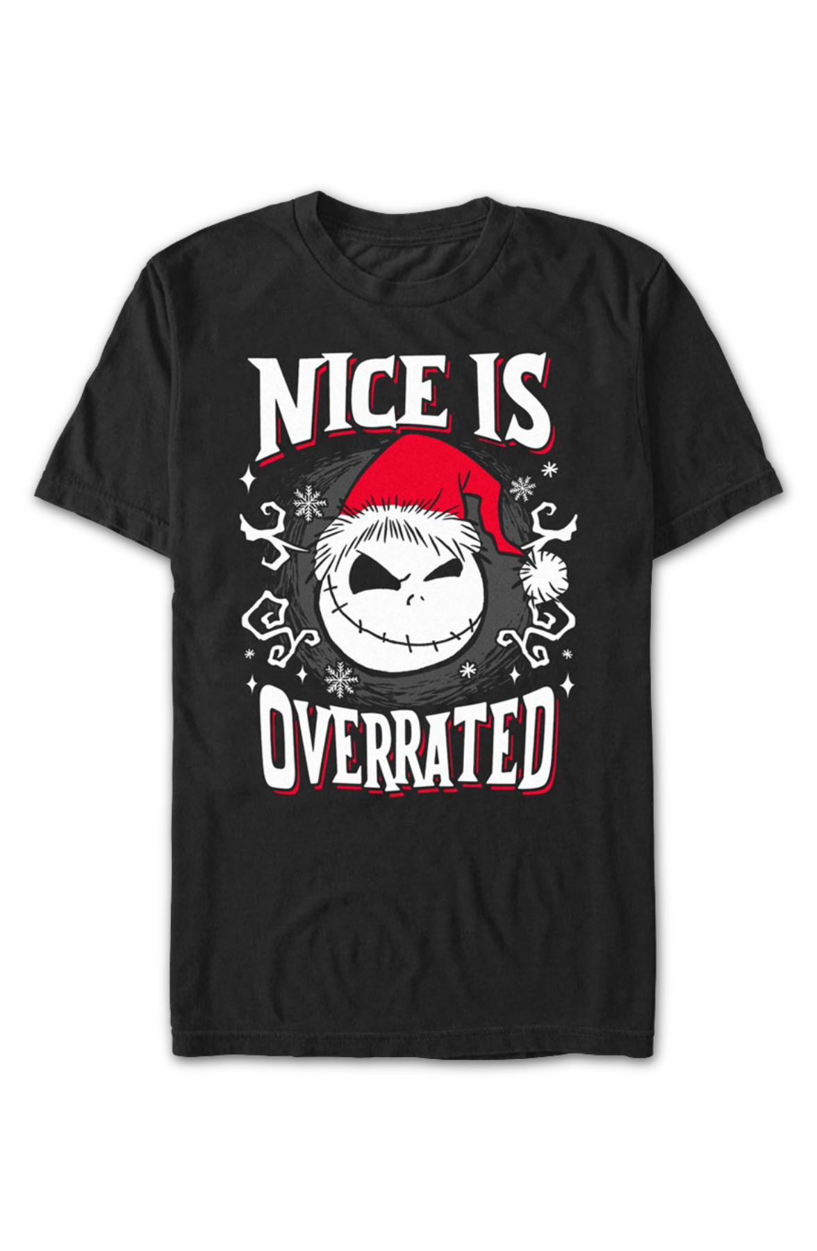 Nice Is Overrated Nightmare Before Christmas T-Shirt Hoodie, Sweatshirt | CiraTrend.com (Image 2)