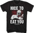 Nice to Eat You Silence of the Lambs T-Shirt Hoodie, Sweatshirt | CiraTrend.com (Image 1)