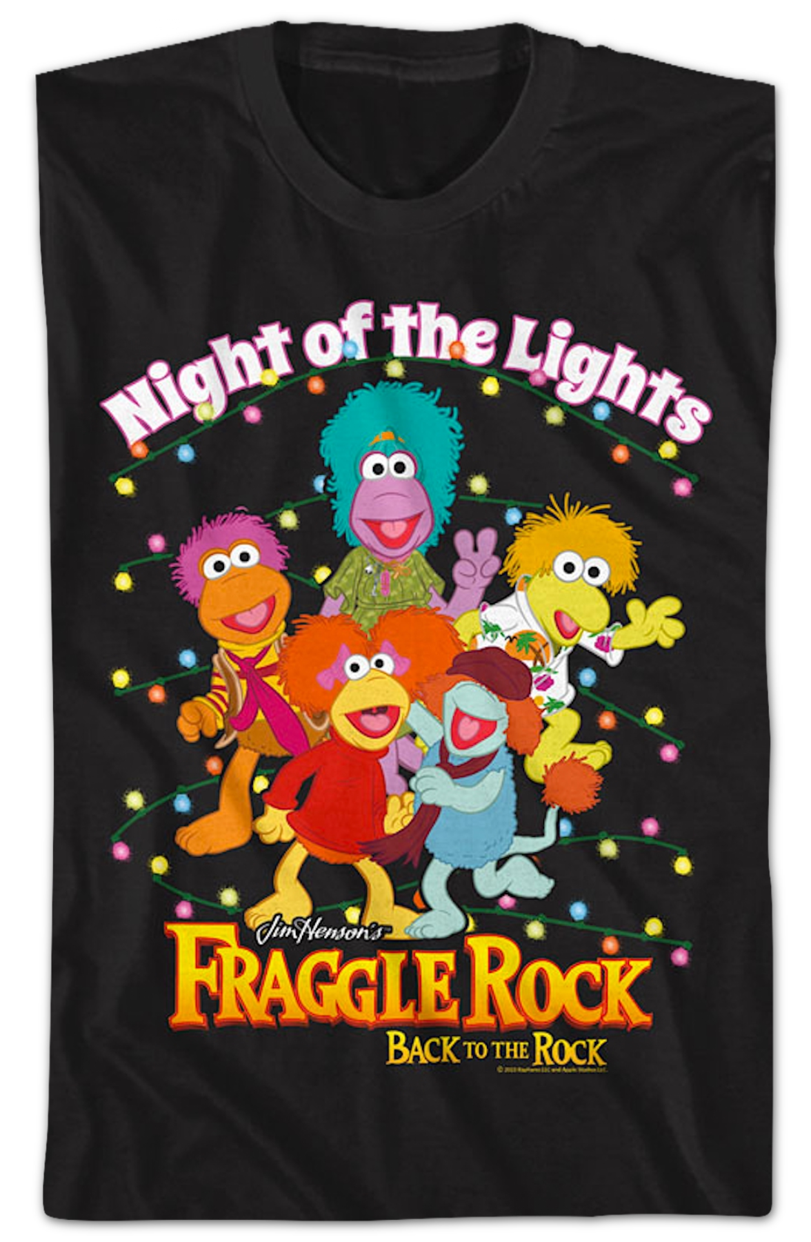 Night of the Lights Fraggle Rock T-Shirt Hoodie, Sweatshirt | CiraTrend.com (Image 2)