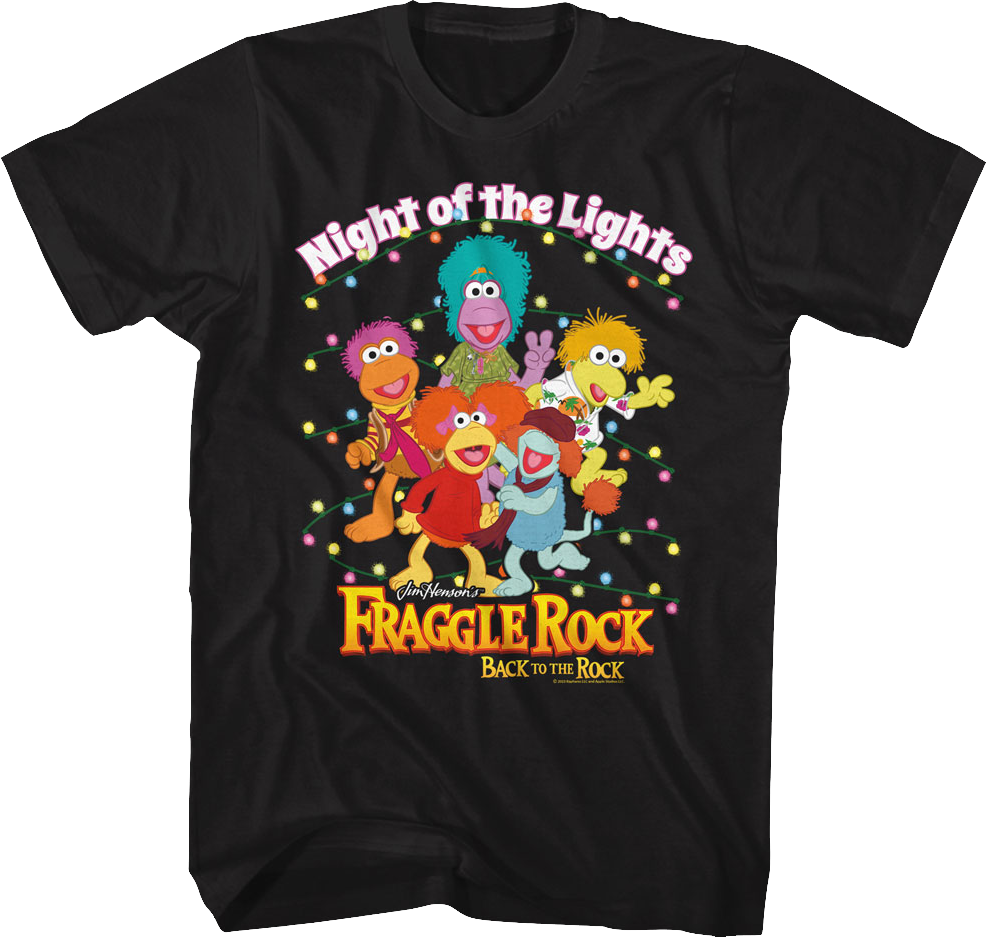 Night of the Lights Fraggle Rock T-Shirt Hoodie, Sweatshirt | CiraTrend.com (Image 1)