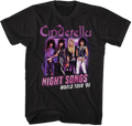 Night Songs World Tour Cinderella T-Shirt Hoodie, Sweatshirt | CiraTrend.com (Image 1)