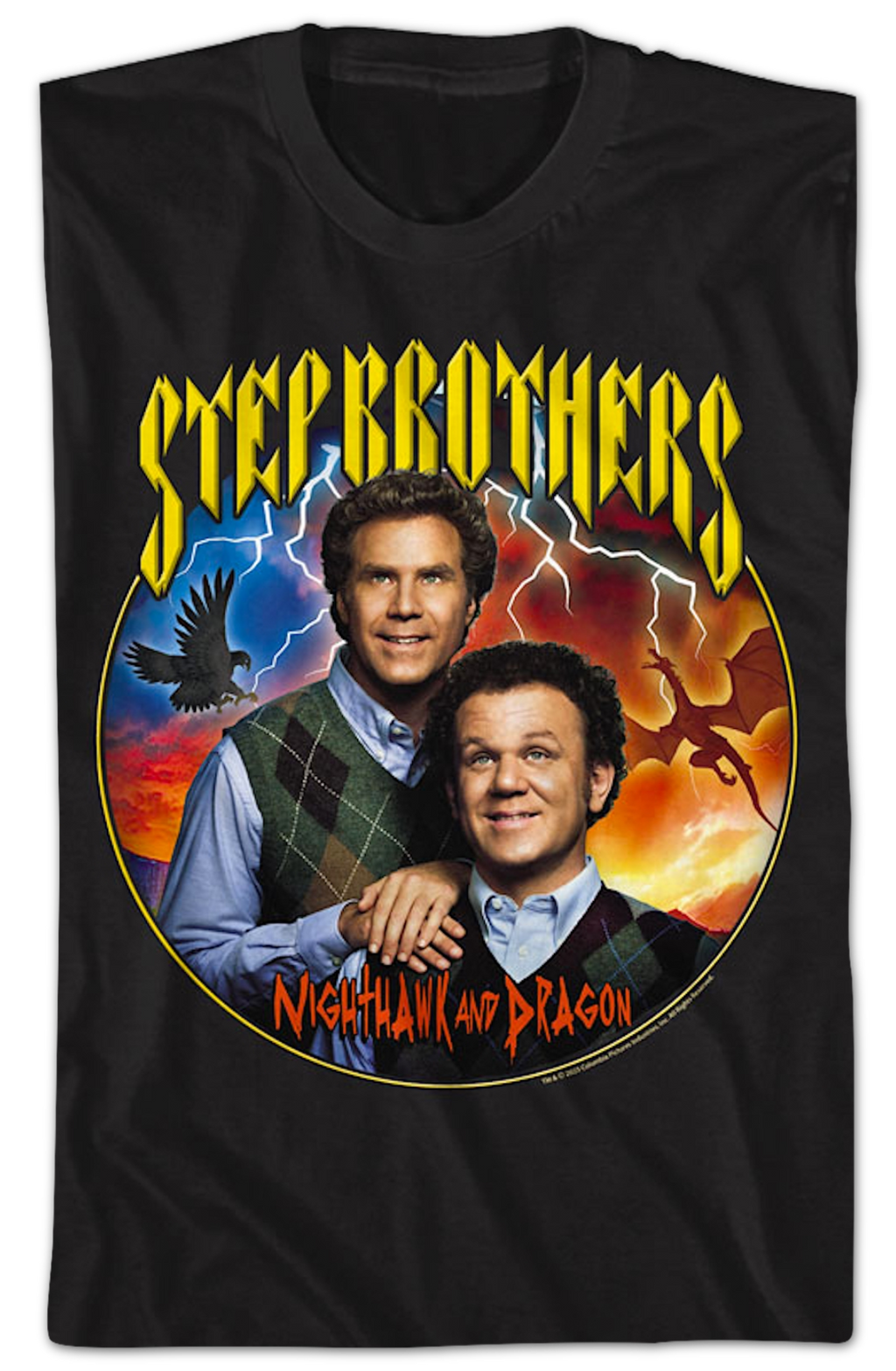 Nighthawk And Dragon Step Brothers T-Shirt Hoodie, Sweatshirt | CiraTrend.com (Image 2)