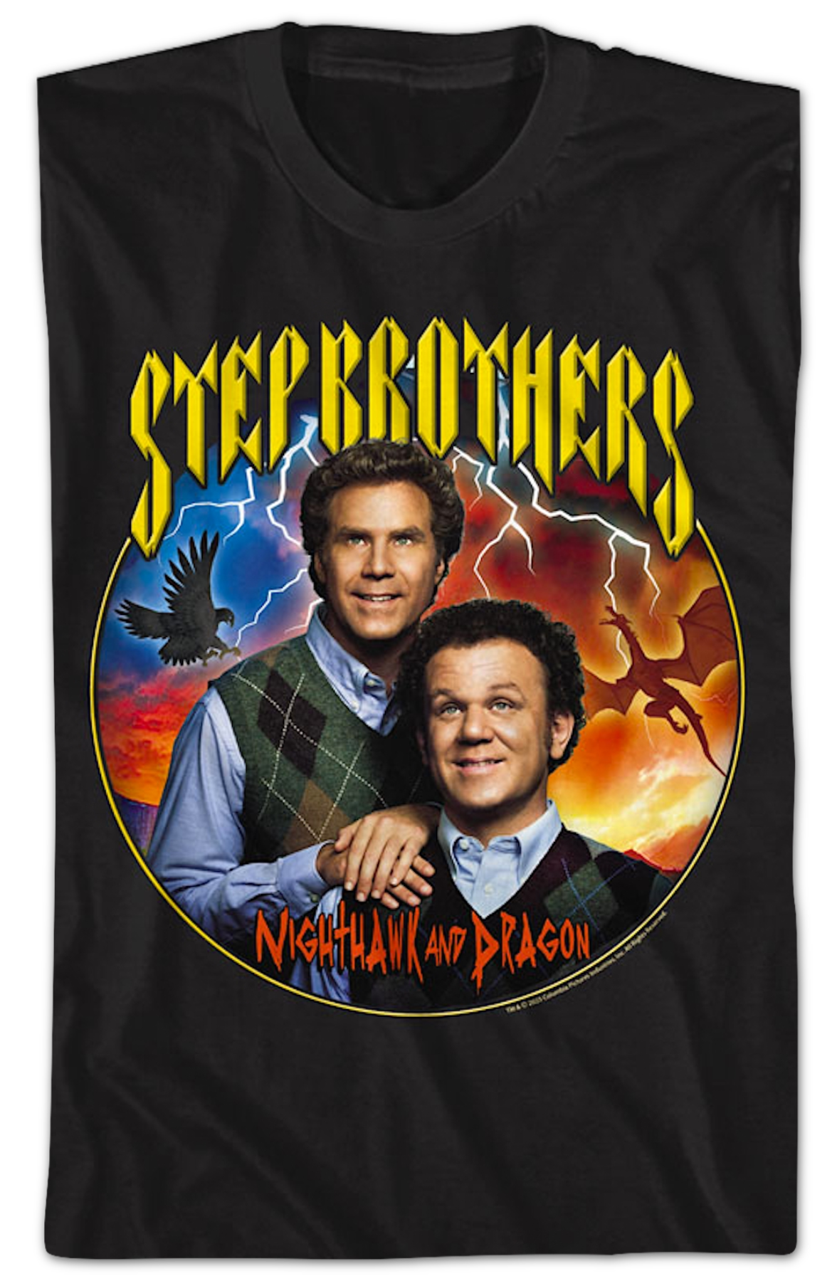 Nighthawk And Dragon Step Brothers T-Shirt Hoodie, Sweatshirt | CiraTrend.com (Image 2)