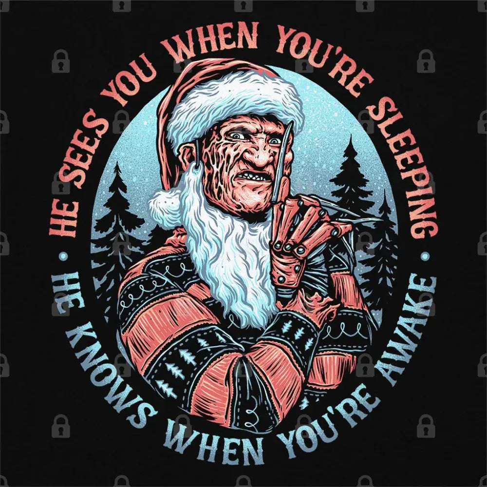 Nightmare Santa T-Shirt Hoodie, Sweatshirt | CiraTrend.com (Image 1)