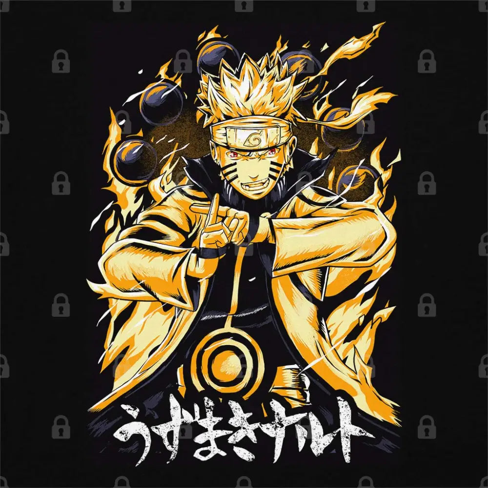 Nine Tails Chakra Mode T-Shirt Hoodie, Sweatshirt | CiraTrend.com (Image 1)