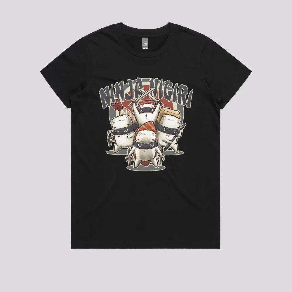 Ninja Nigiri T-Shirt Hoodie, Sweatshirt | CiraTrend.com (Image 3)