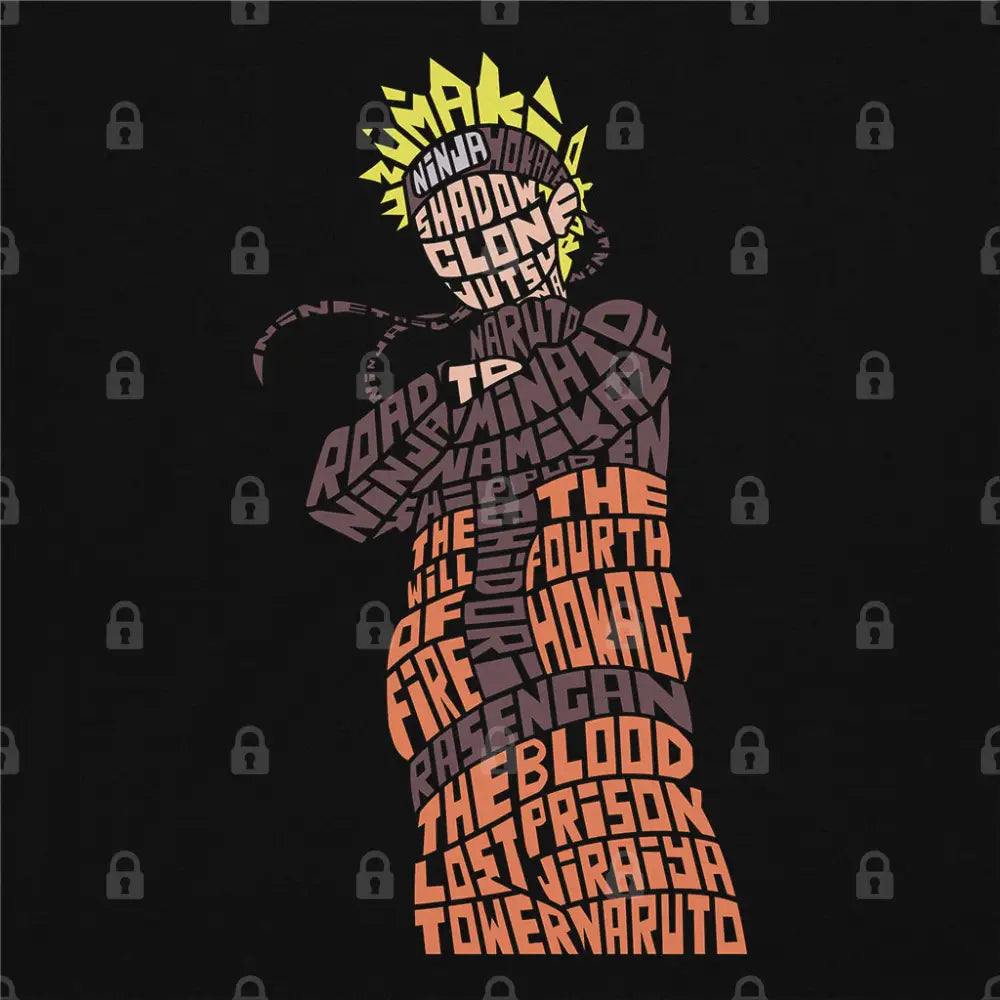 Ninja Typography T-Shirt Hoodie, Sweatshirt | CiraTrend.com (Image 1)