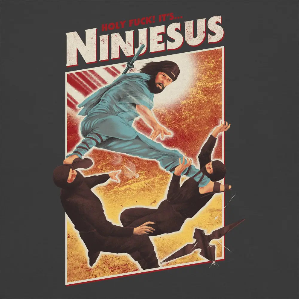 Ninjesus T-Shirt Hoodie, Sweatshirt | CiraTrend.com (Image 4)