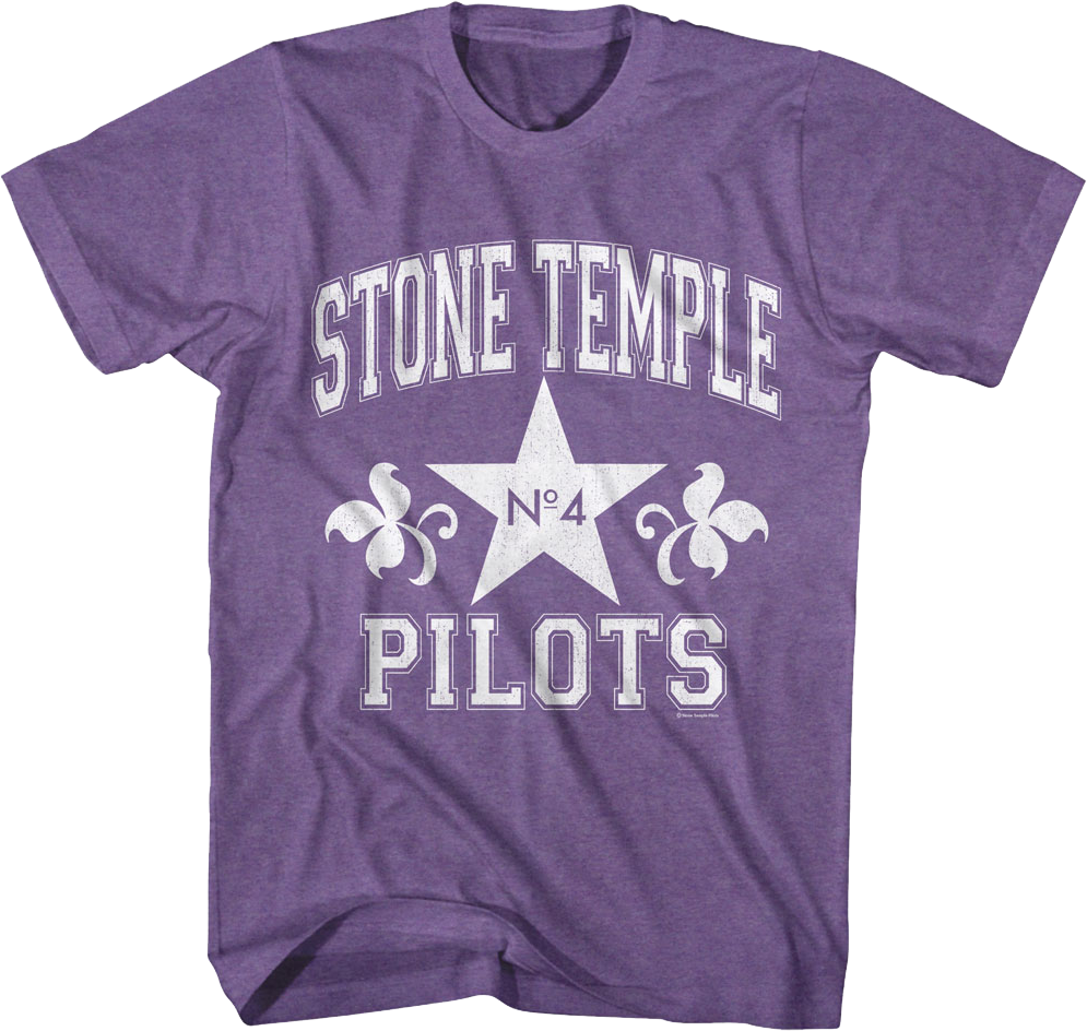No. 4 Fleuron Stone Temple Pilots T-Shirt Hoodie, Sweatshirt | CiraTrend.com (Image 1)