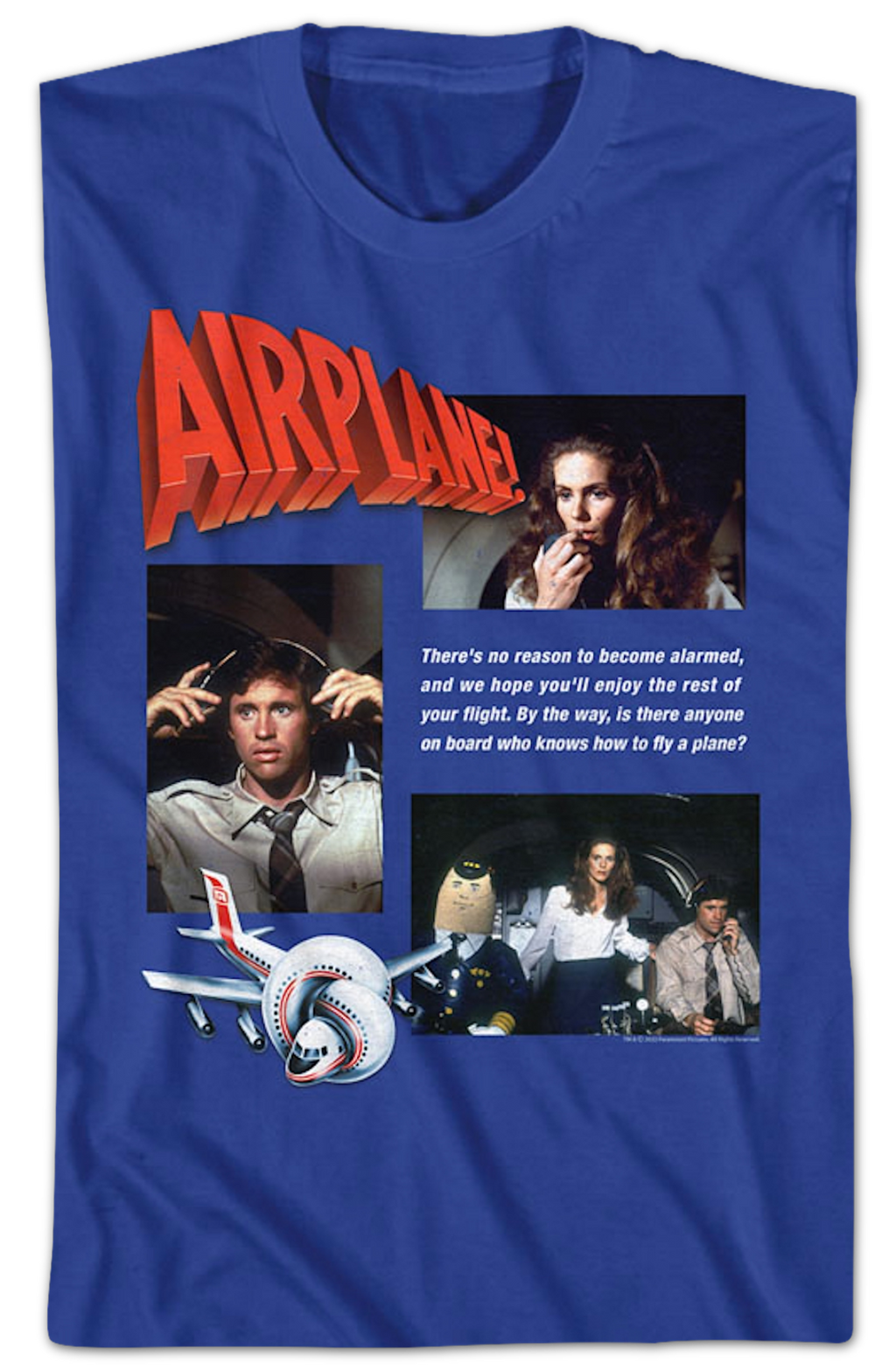 No Reason To Become Alarmed Airplane T-Shirt Hoodie, Sweatshirt | CiraTrend.com (Image 2)