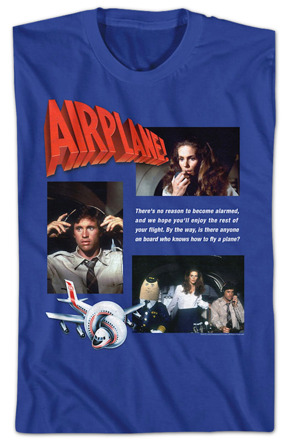 No Reason To Become Alarmed Airplane T-Shirt Hoodie, Sweatshirt | CiraTrend.com (Image 2)