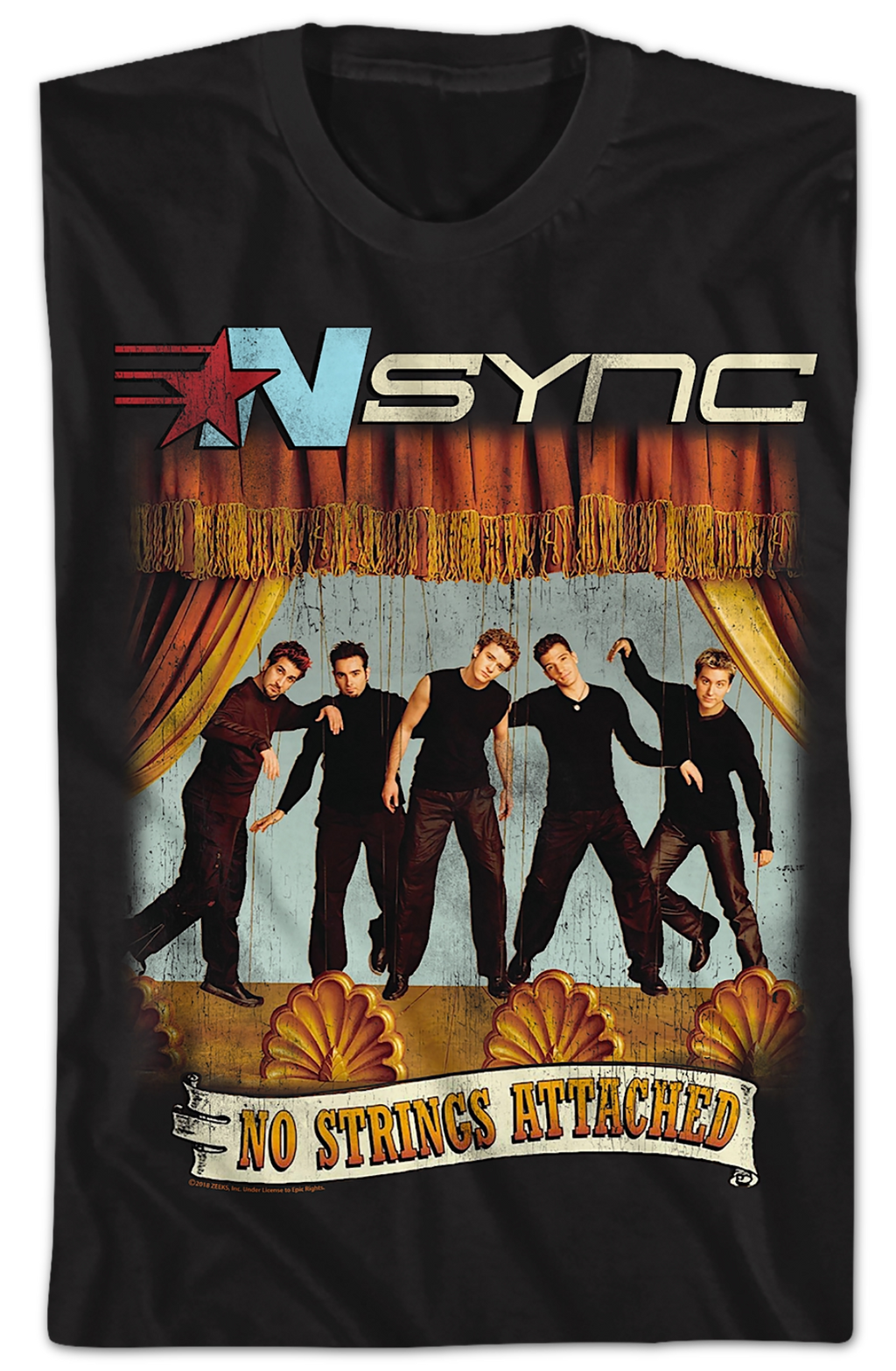 No Strings Attached NSYNC T-Shirt Hoodie, Sweatshirt | CiraTrend.com (Image 2)