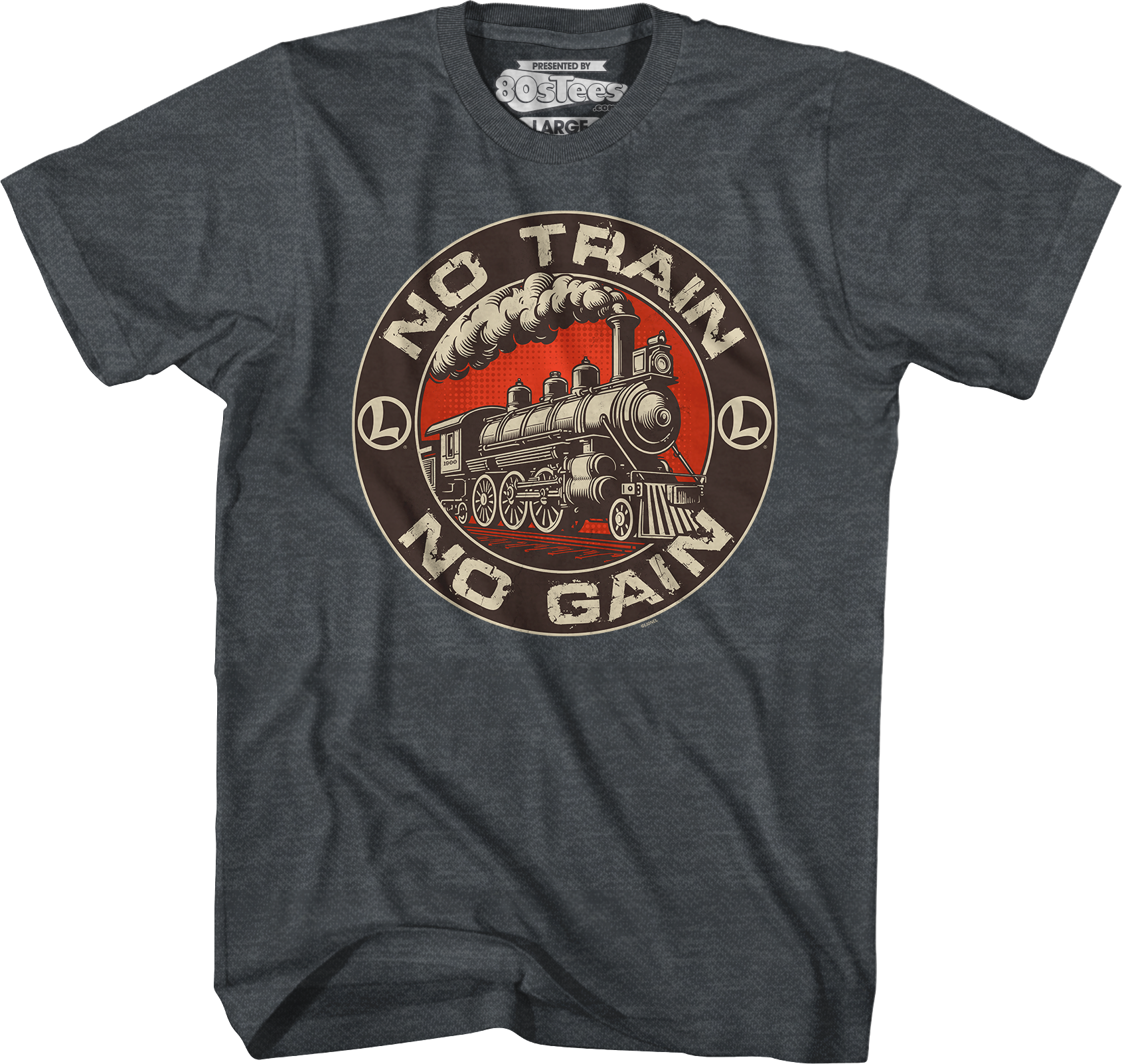 No Train No Gain Lionel Trains T-Shirt Hoodie, Sweatshirt | CiraTrend.com (Image 5)