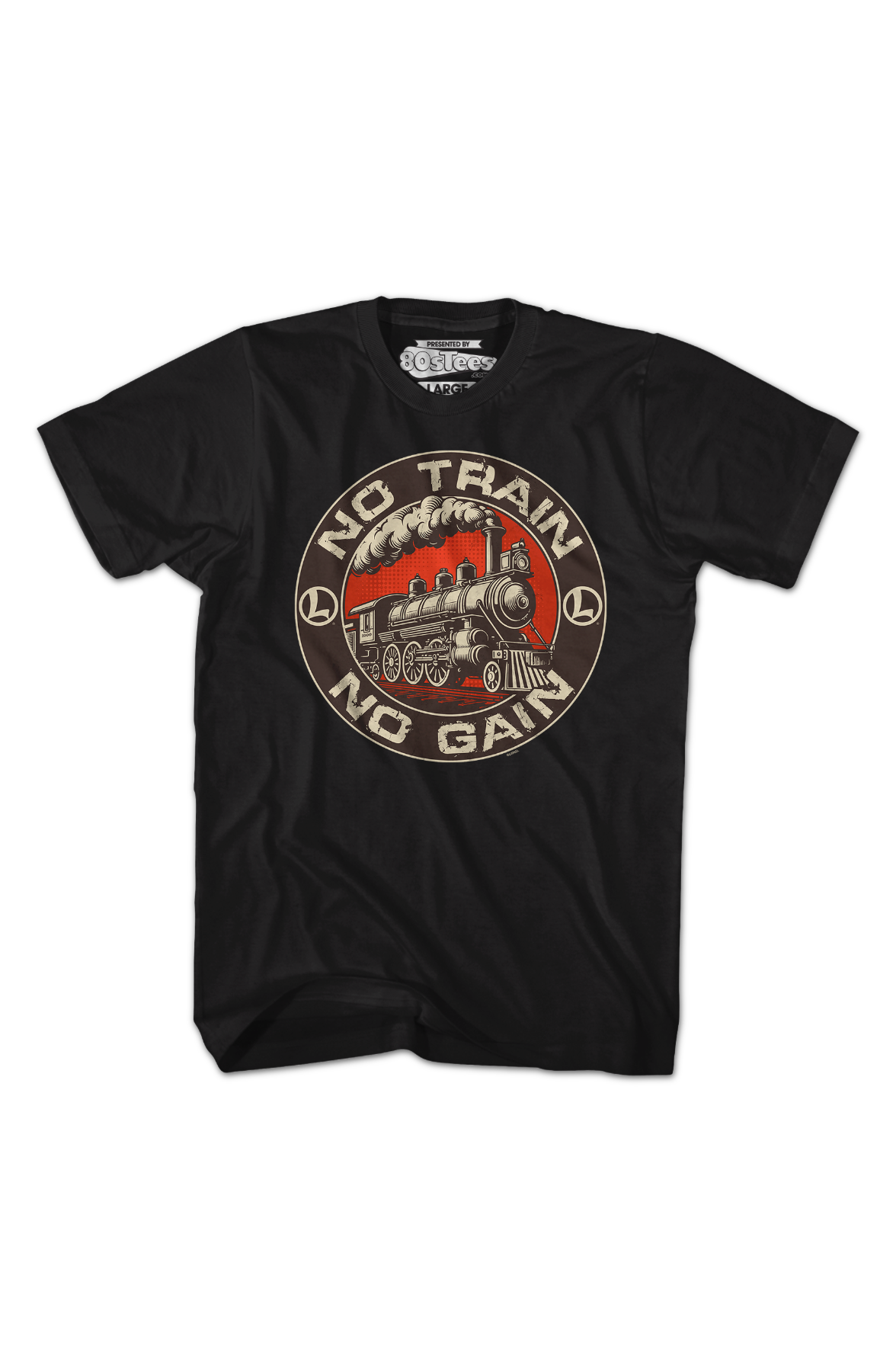 No Train No Gain Lionel Trains T-Shirt Hoodie, Sweatshirt | CiraTrend.com (Image 2)