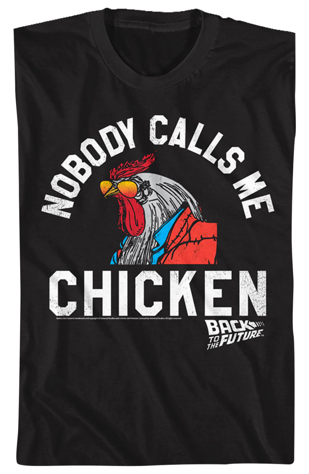 Nobody Calls Me Chicken Back To The Future T-Shirt Hoodie, Sweatshirt | CiraTrend.com (Image 2)