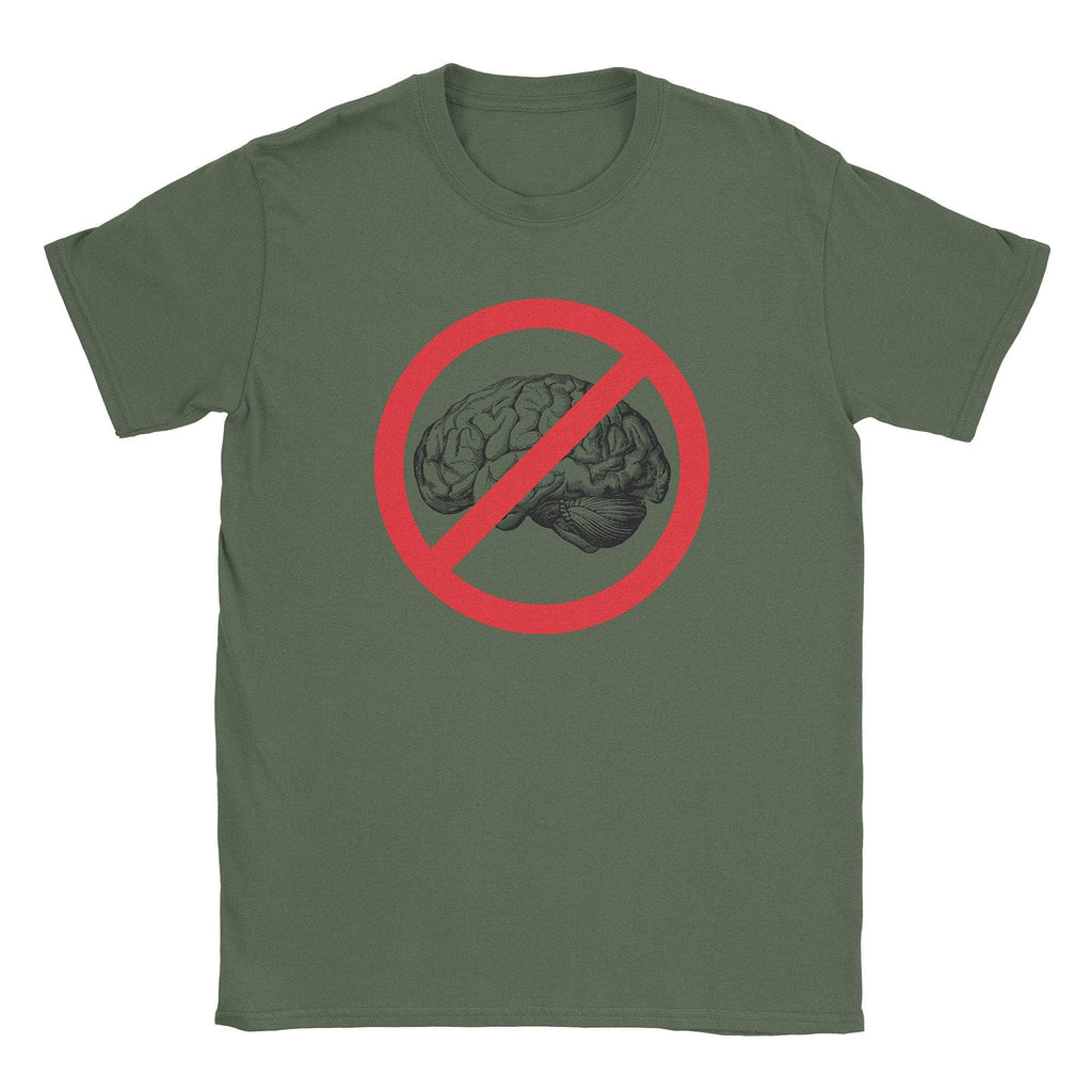 No Brain T-Shirt Hoodie, Sweatshirt | CiraTrend.com (Image 2)