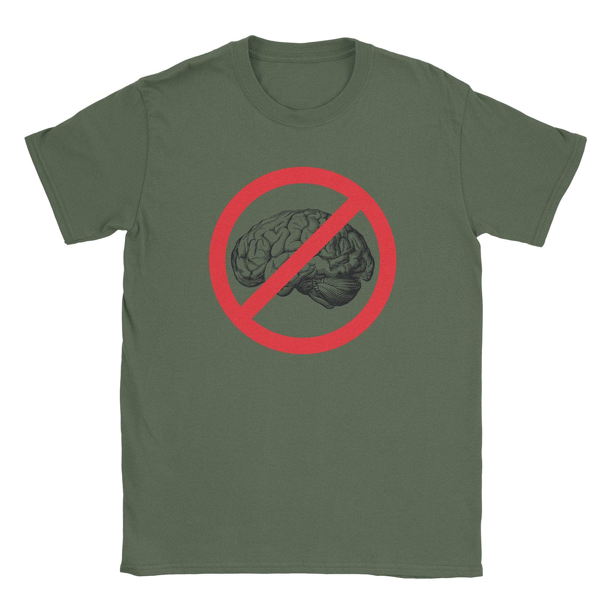 No Brain T-Shirt Hoodie, Sweatshirt | CiraTrend.com (Image 2)