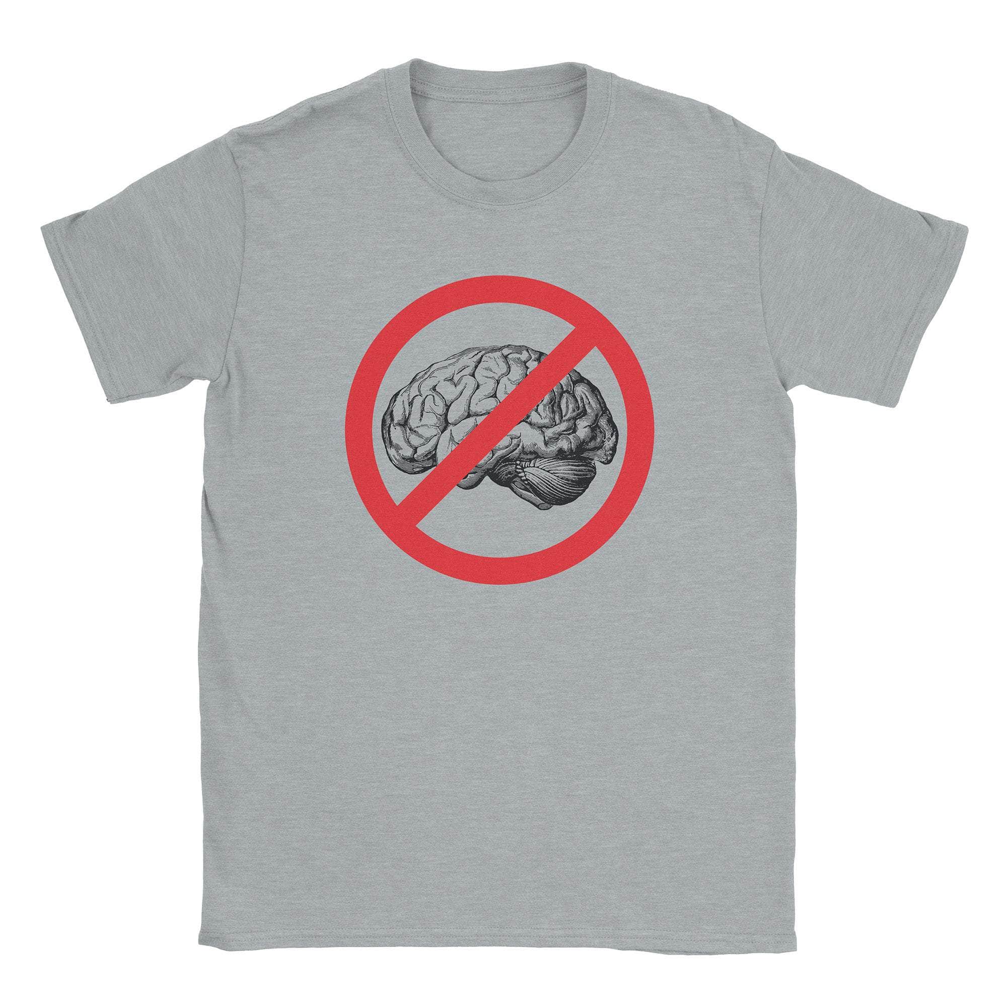 No Brain T-Shirt Hoodie, Sweatshirt | CiraTrend.com (Image 3)