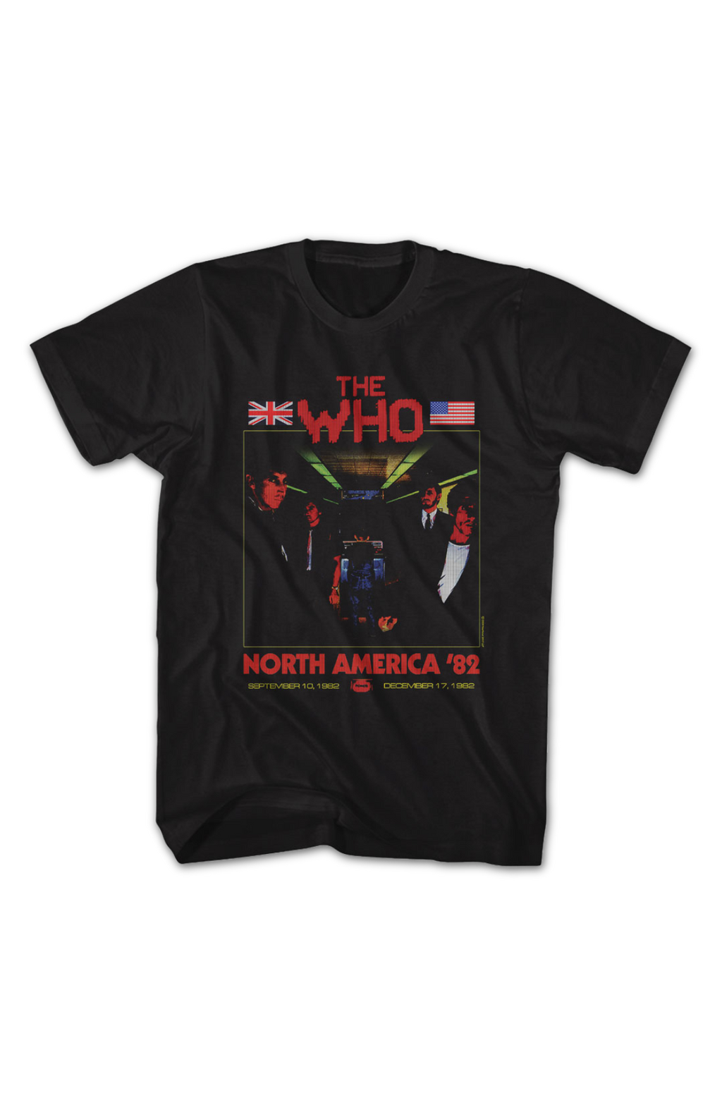 North America '82 Tour The Who T-Shirt Hoodie, Sweatshirt | CiraTrend.com (Image 2)