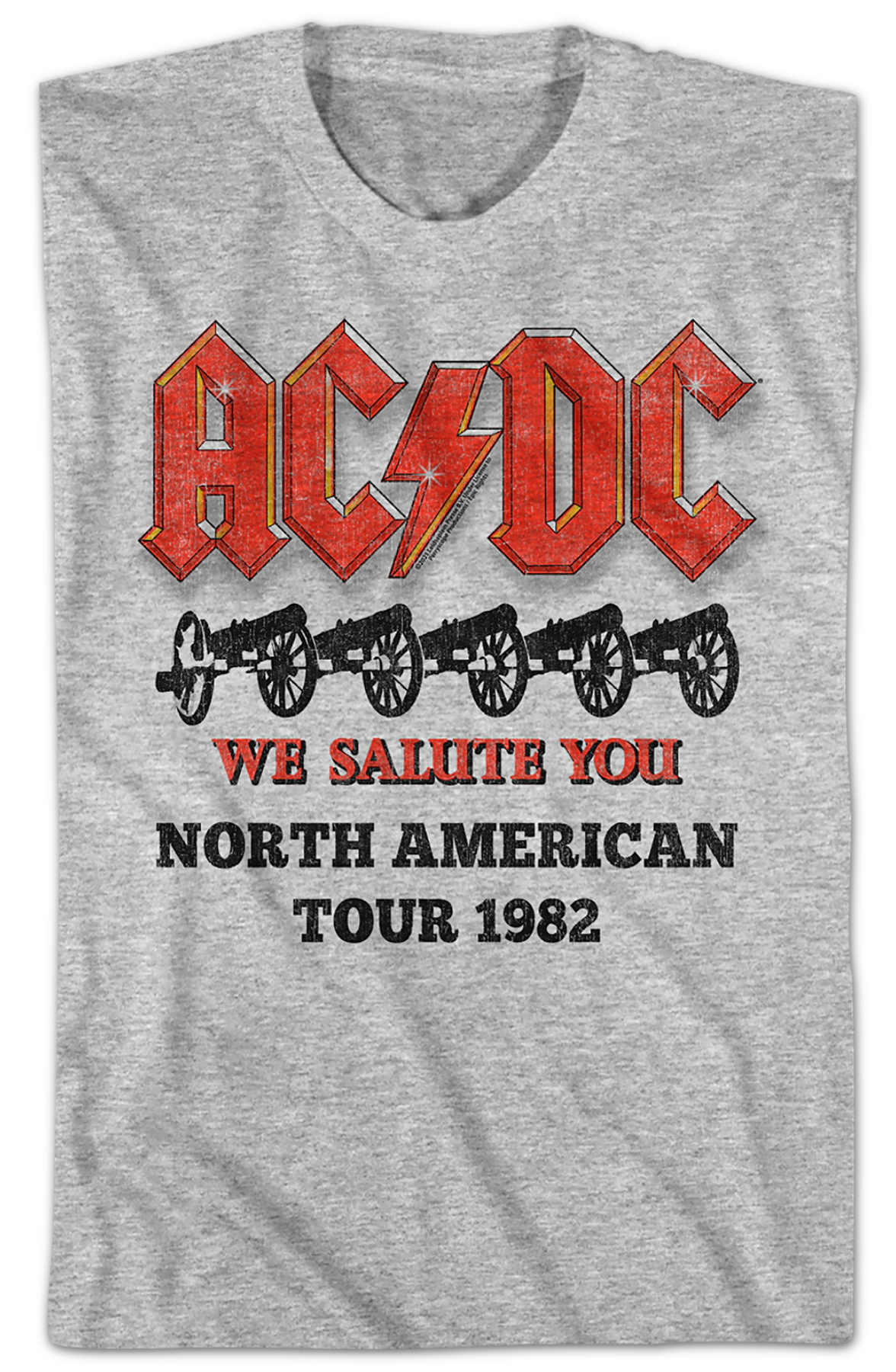 North American Tour 1982 ACDC Shirt Hoodie, Sweatshirt | CiraTrend.com (Image 2)