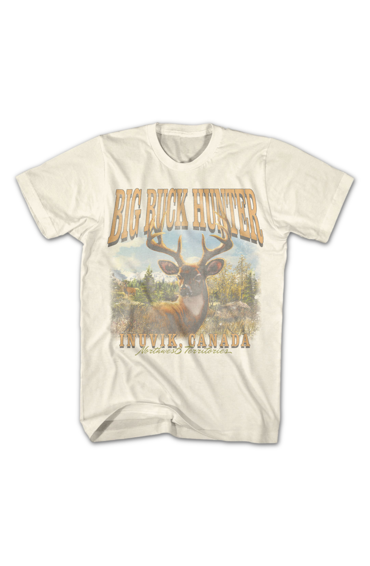 Northwest Territories Big Buck Hunter T-Shirt Hoodie, Sweatshirt | CiraTrend.com (Image 2)