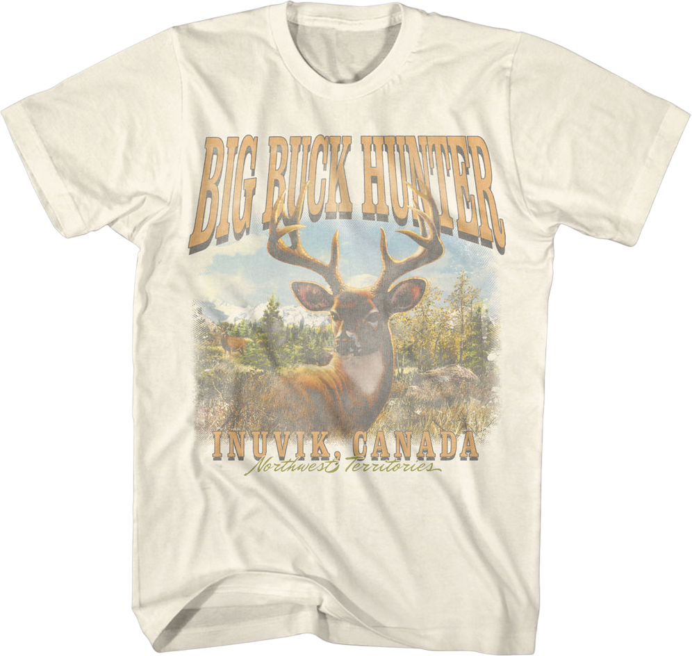 Northwest Territories Big Buck Hunter T-Shirt Hoodie, Sweatshirt | CiraTrend.com (Image 1)