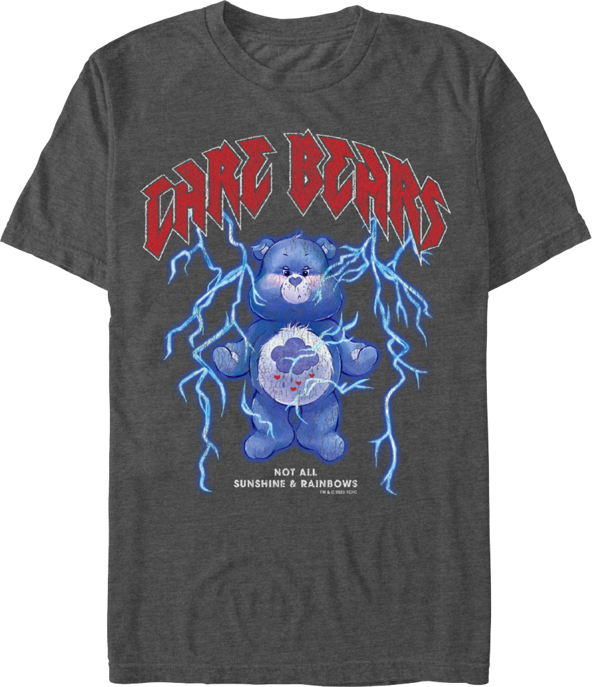 Not All Sunshine & Rainbows Care Bears T-Shirt Hoodie, Sweatshirt | CiraTrend.com (Image 1)