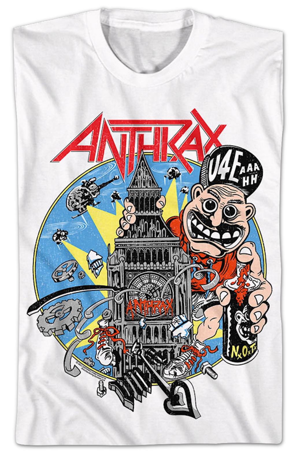 Not Man Graffiti Anthrax T-Shirt Hoodie, Sweatshirt | CiraTrend.com (Image 2)