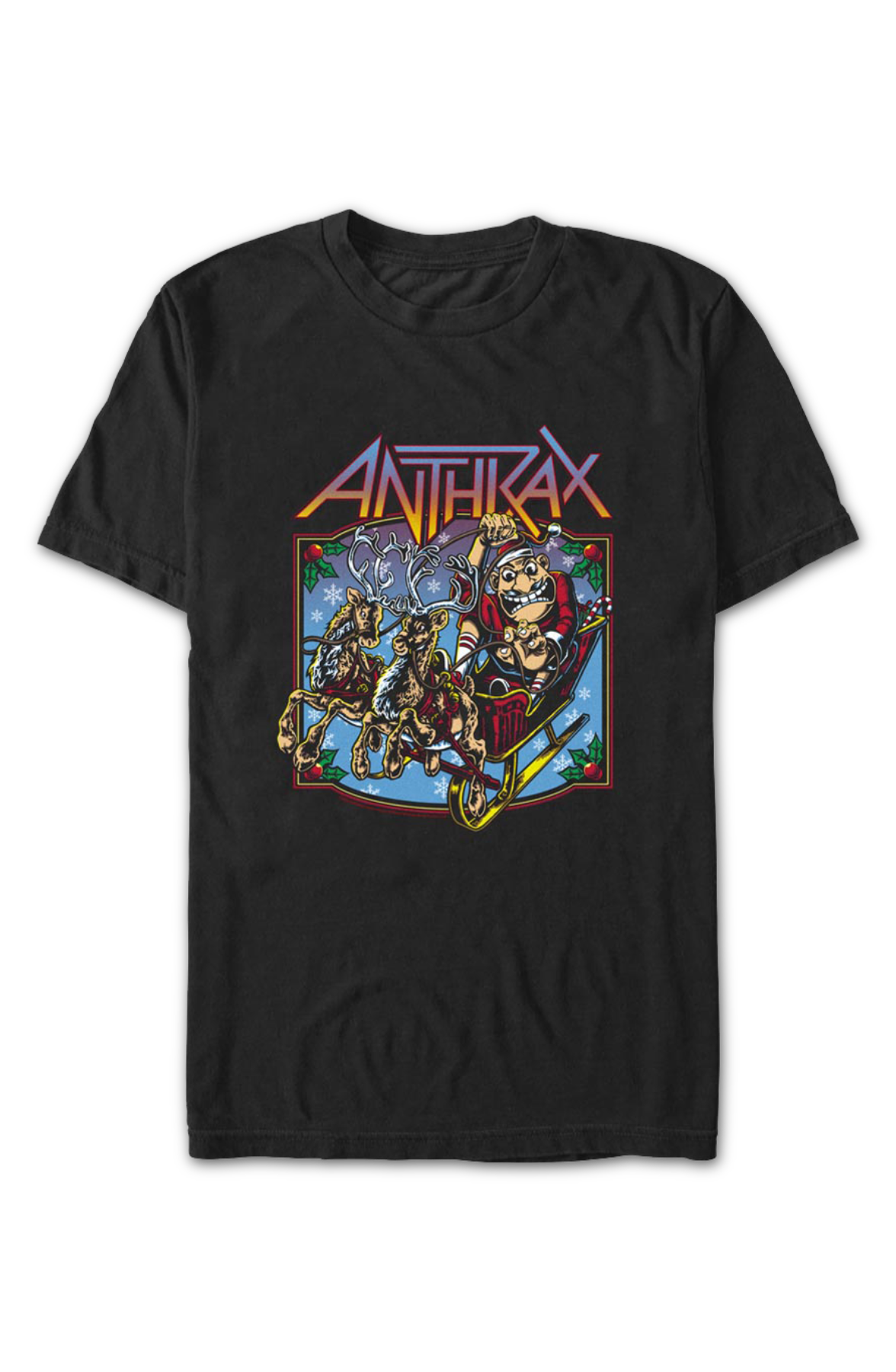 Not Man Is Coming To Town Anthrax T-Shirt Hoodie, Sweatshirt | CiraTrend.com (Image 2)