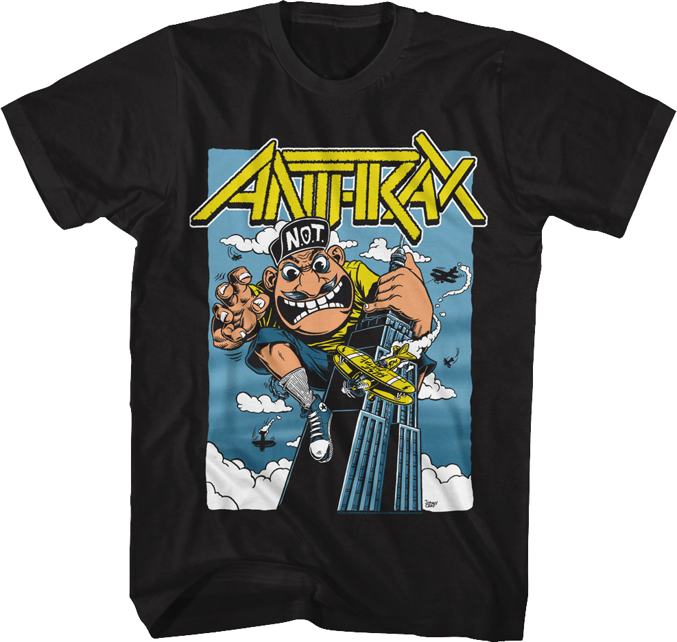Not Man Kong Anthrax T-Shirt Hoodie, Sweatshirt | CiraTrend.com (Image 1)